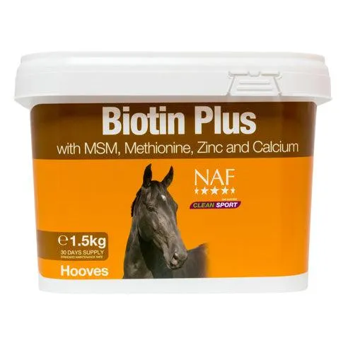 NAF Biotin Plus – Gesunde Hufe – 1,5 kg