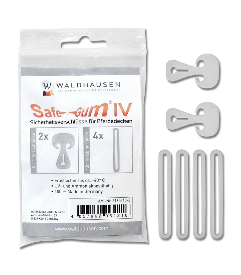 Waldhausen Safe-Gum - Sicherheit für Decken - 6 Stk