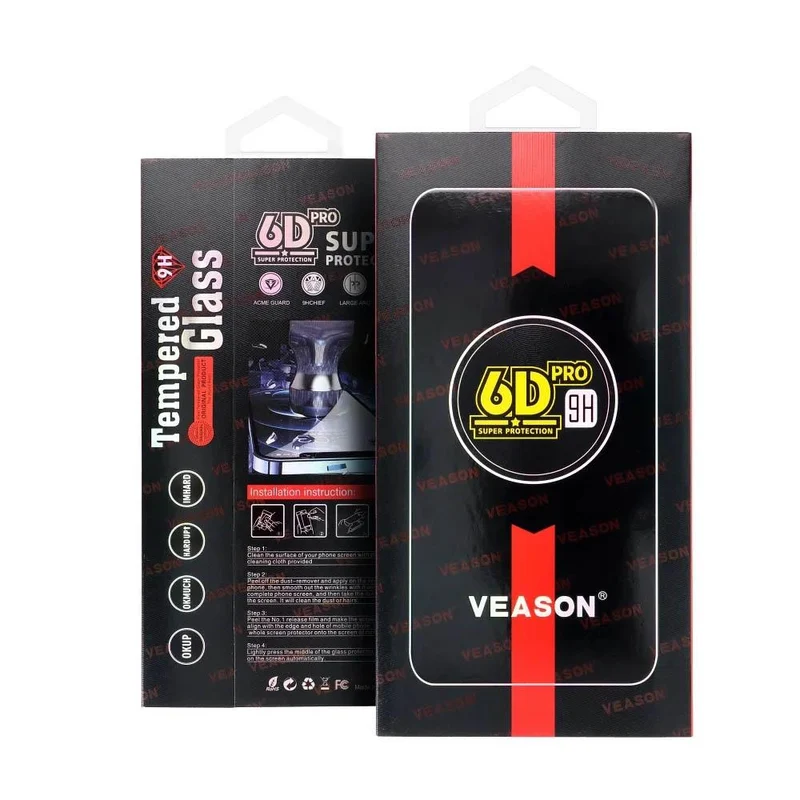 iPhone 15 Plus Tempered Glass 6D Pro