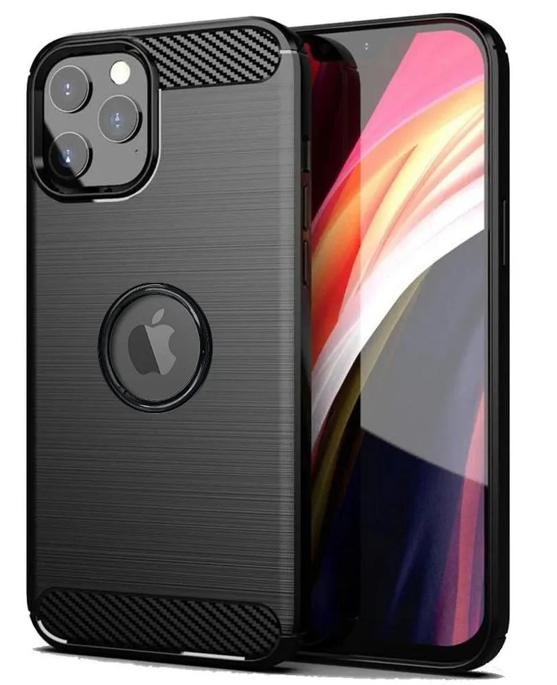 iPhone 13 Mini Handyhülle / Backcase Silikon Schwarz
