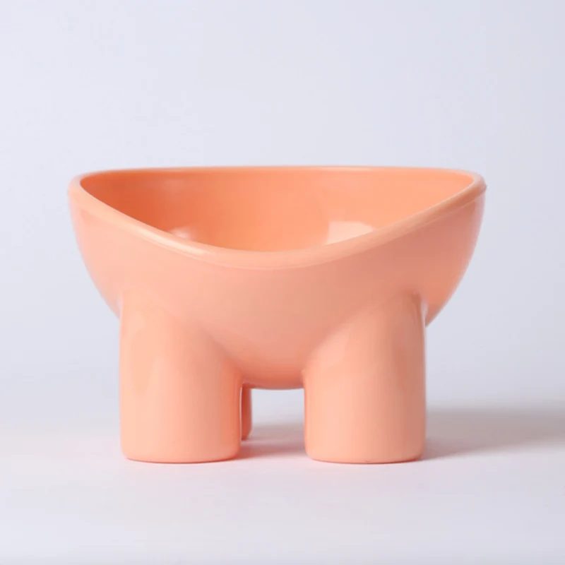 Bright Tilted Pet Feeder Bowl