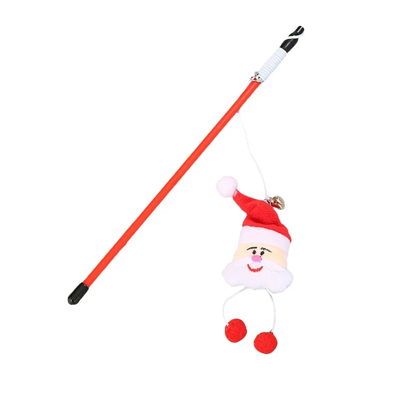 Jingle Bell Cat Wands