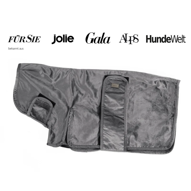 Bademantel Ashville "Dark Grey"