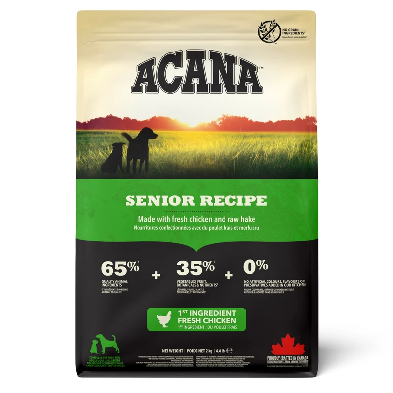 Expiry Date 02-Nov-26 Acana Senior Recipe Dry Dog Food - 6KG