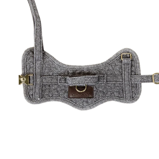 Kentucky Dog - Geschirr - Geschirr Body Safe Wool - Grau