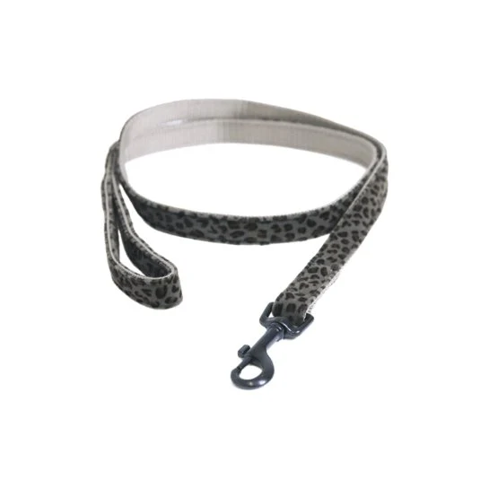 Kentucky Hundeleine Leopard - Grau - 120 cm