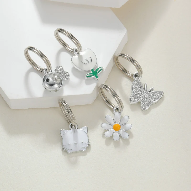 White Collar Charm Set