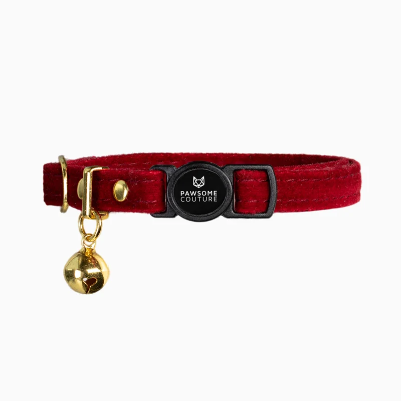 Velvet Cat Collars