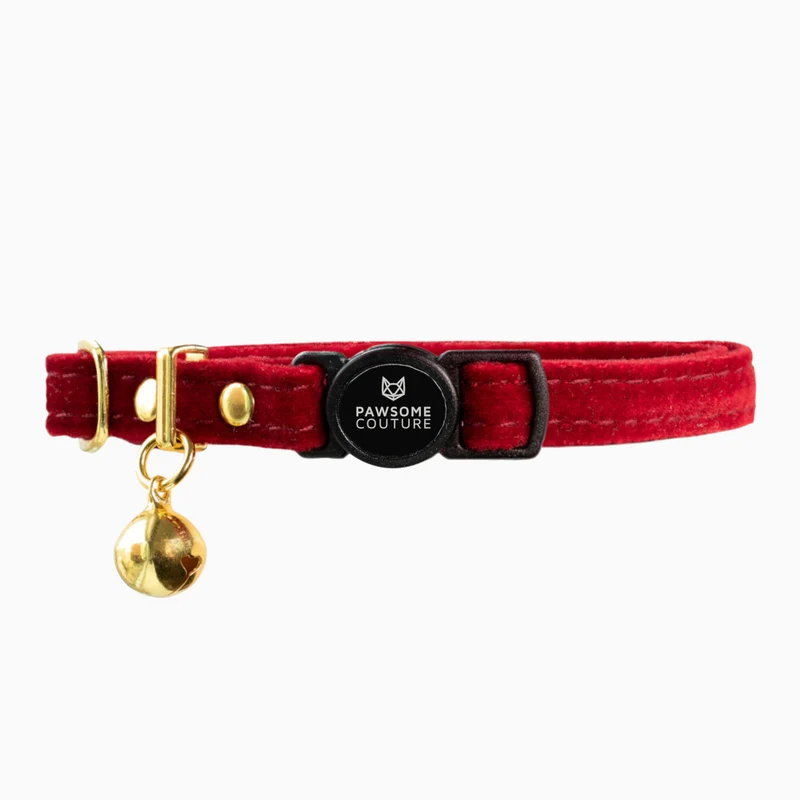 Velvet Cat Collars