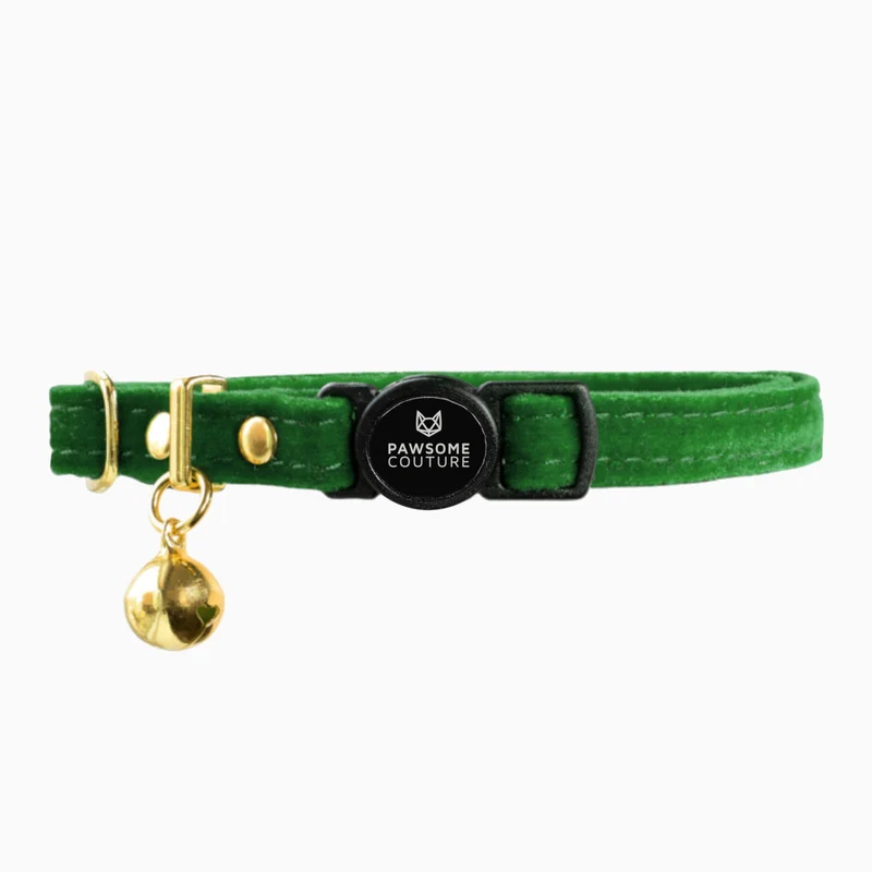Velvet Cat Collars