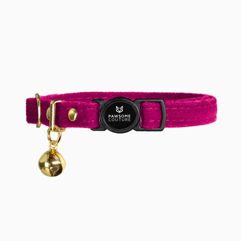 Velvet Cat Collars