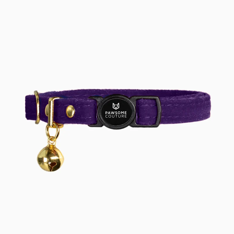 Velvet Cat Collars