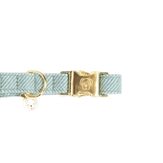 Kentucky Hundehalsband Wolle - Hellblau