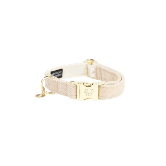 Kentucky Hundehalsband Wolle - Beige