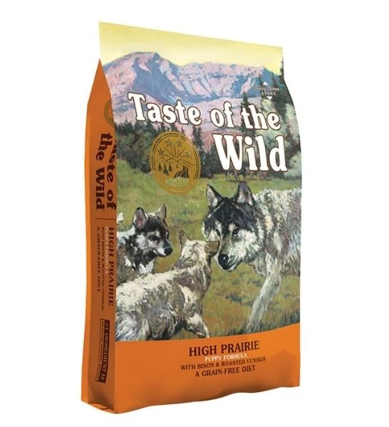 Expiry Date 05-Oct-26 Taste of the Wild High Prairie Puppy Grain Free Dry Food - 2KG