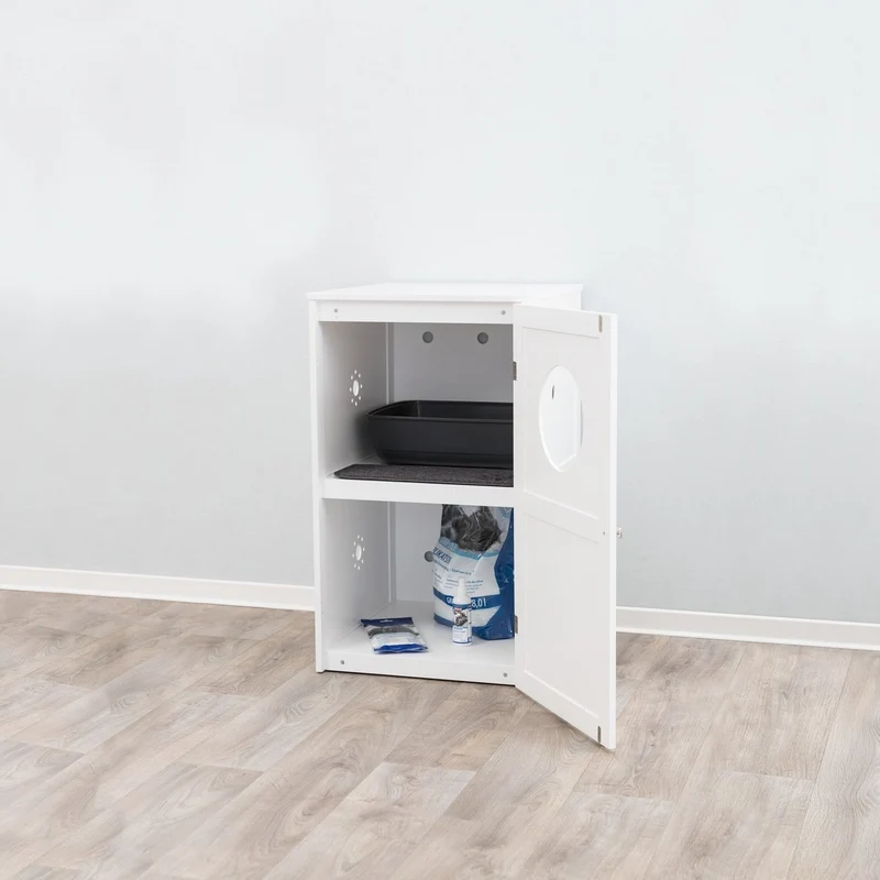 Katzenhaus für Katzentoilette doppelstöckig