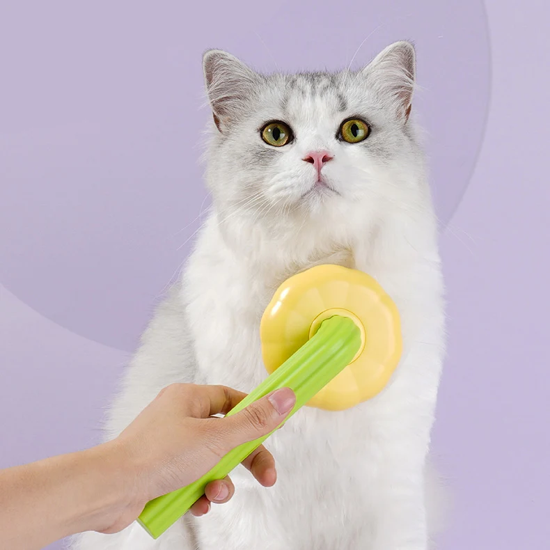 Sunflower Cat Brush