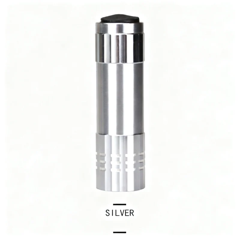 UV-Taschenlampe mit Aluminium-Gehäuse