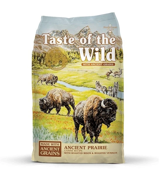 Expiry Date 08-Dec-26 Taste of The Wild Ancient Prairie Bison & Venison Dry Dog Food - 2.27KG