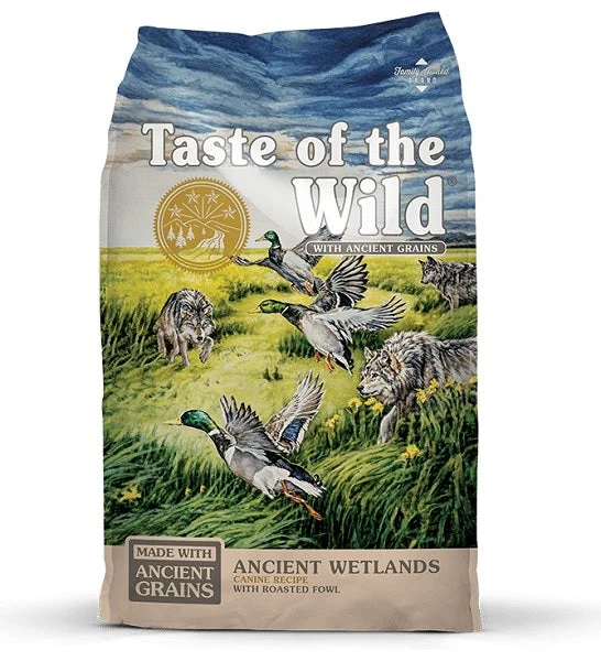 Expiry Date 15-Dec-26 Taste of The Wild Ancient Wetlands with Roasted Fowl Dry Dog Food - 2.27KG