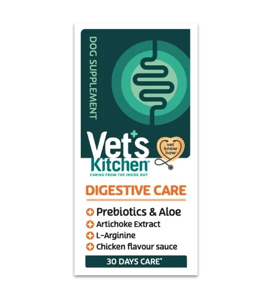 Expiry Date 30-Nov-26 Vet's Kitchen Healthy Digestion Prebiotics & Aloe 300ML