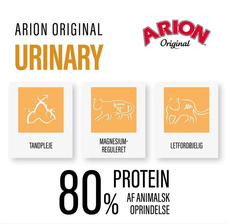 ARION ORIGINAL URINARY KATZE - 2 kg