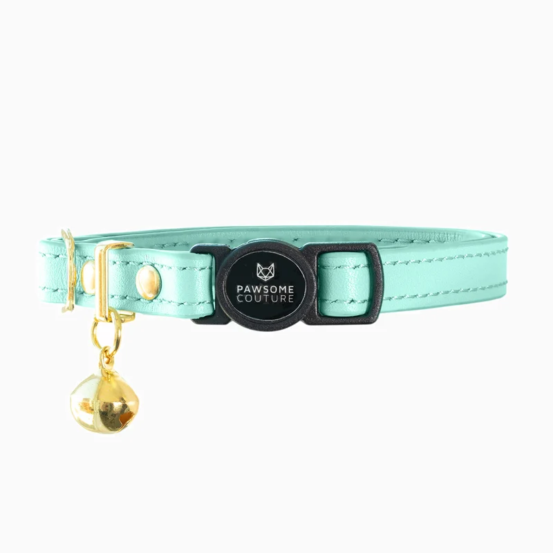 Luxury Leather Cat Collars