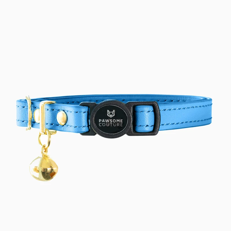 Luxury Leather Cat Collars