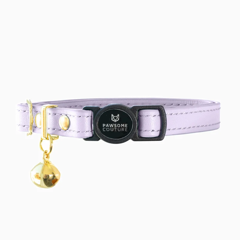 Luxury Leather Cat Collars