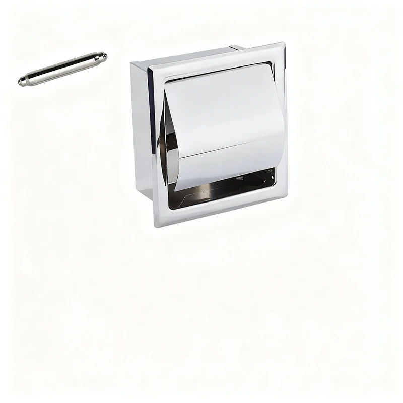 Edelstahl-Toilettenpapierhalter für Wand