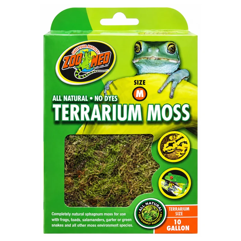 Zoo Med All Natural Terrarium Moss Substrate for Reptiles & Amphibians