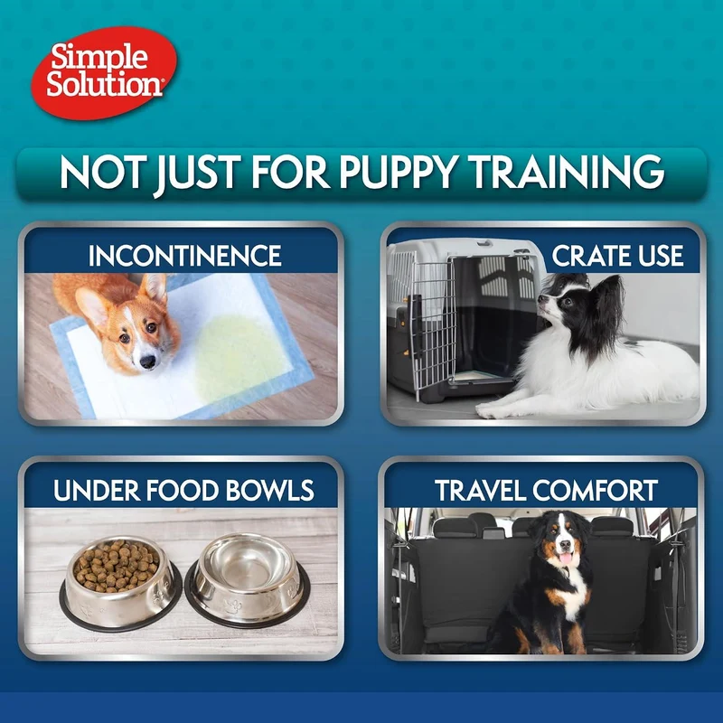 Simple Solution Premium XL Training Pads for Dogs & Puppies 10 Pads