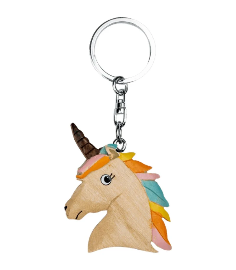 Waldhausen Schlüsselanhänger - Einhornköpfe