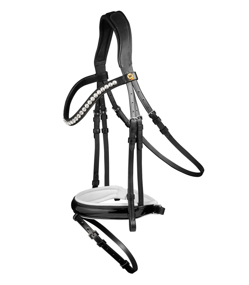 Waldhausen Trensenzaum S-Line Timeless Pullback - Schwarz