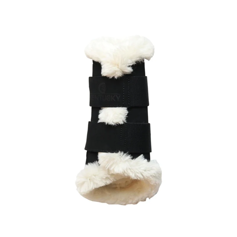 Kentucky Horsewear - Dressurgamaschen m. Lamm - Schwarz