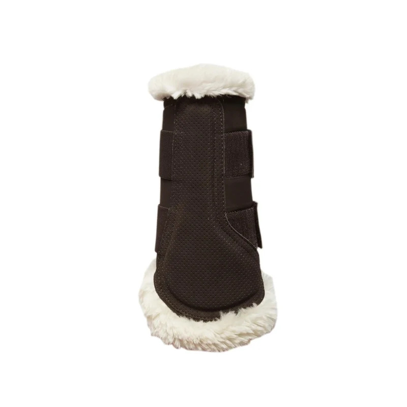Kentucky Horsewear - Dressurgamaschen mit Lamm - Braun