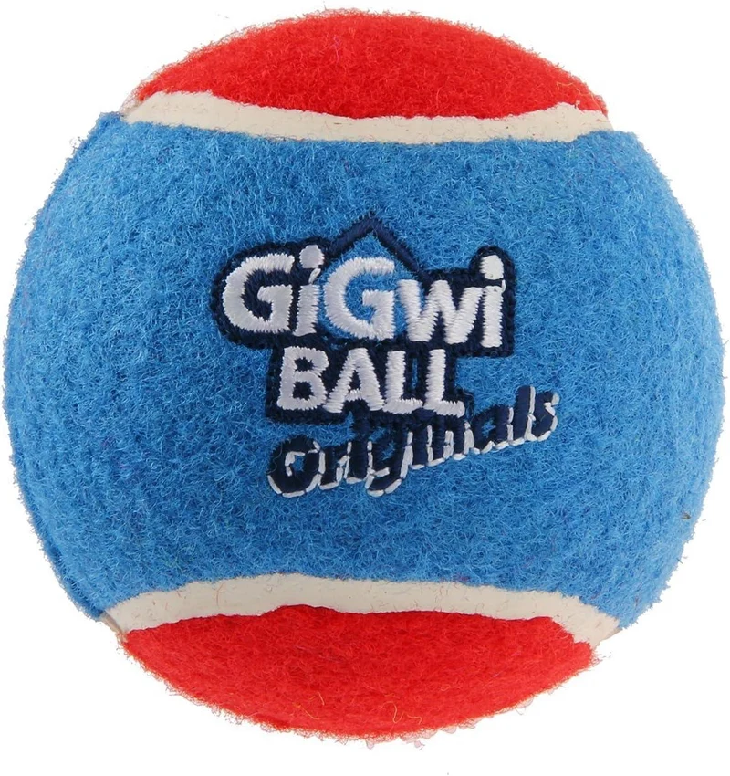 GiGwi Ball Originals Squeaker Tennis Balls Dog Toy Set of 3