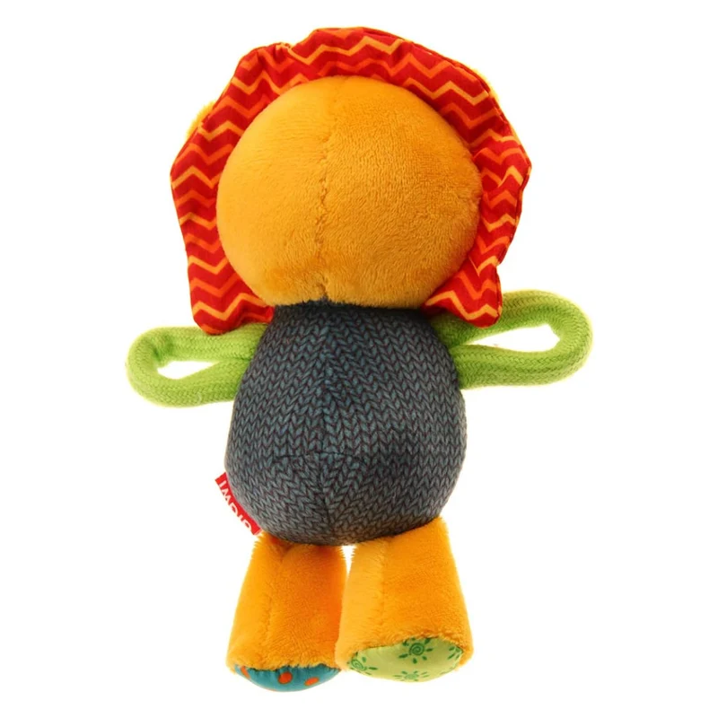 GiGwi Plush Friendz Lion Squeaker Dog Toy 18x14cm