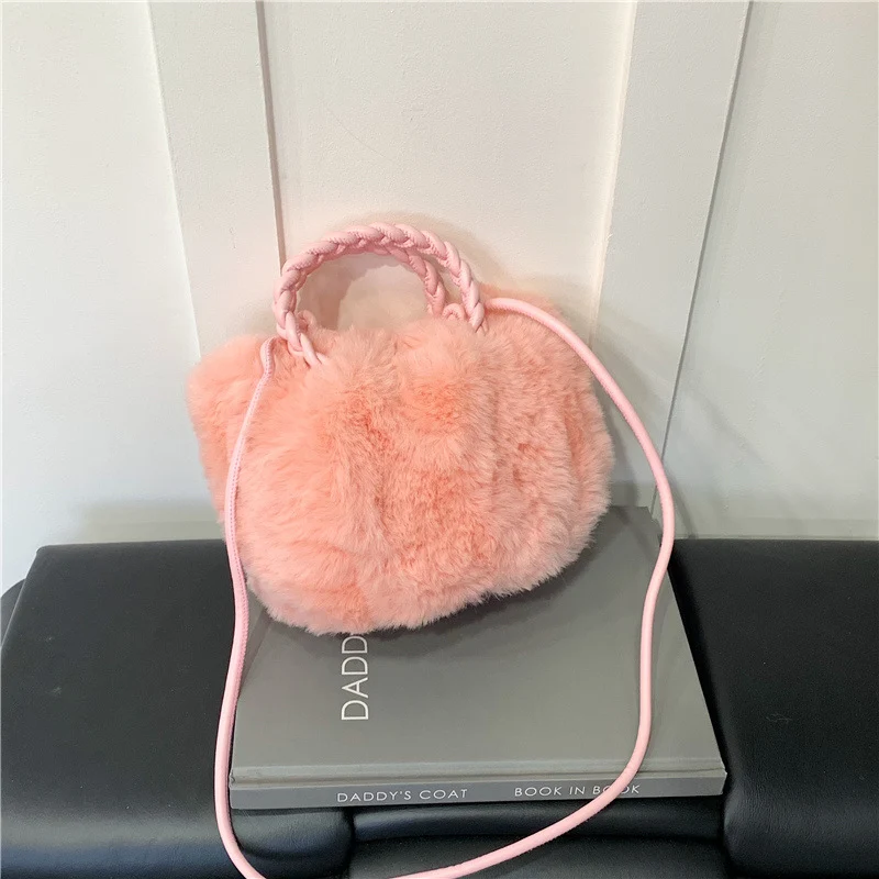 Plüsch Kunstpelz Tasche