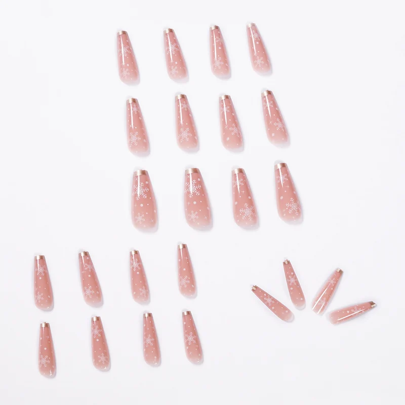 Kunstvolle Weihnachts-Nagelkunst Karnz