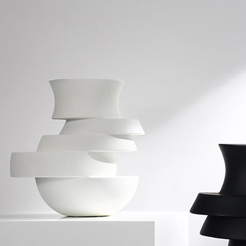 Moderne Architektonische Dekorative Vase