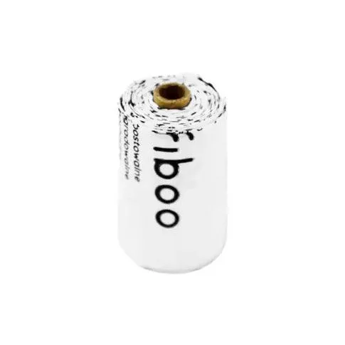 Weiße FIBOO Hundetasche - 10 Stk