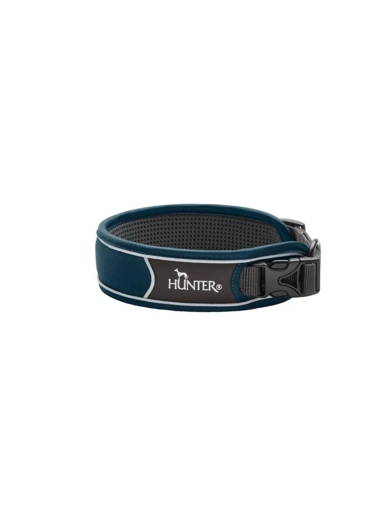 Hunter Divo-Halsband – Petrol/Grau