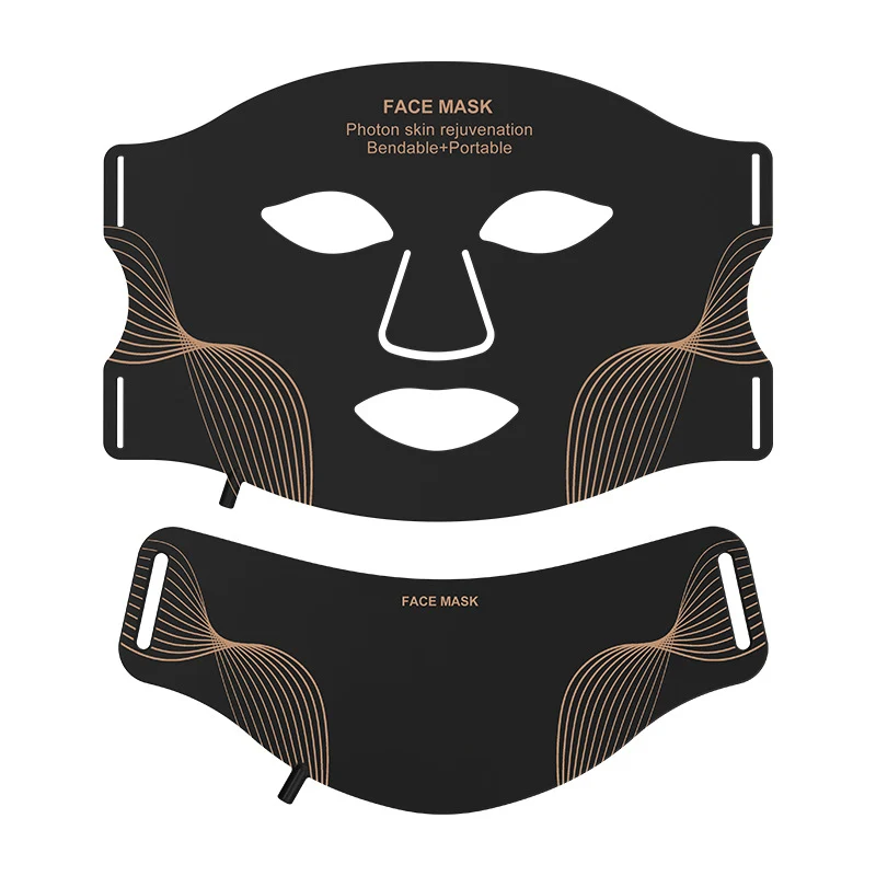 LED-Rotlicht-Gesichtsmaske