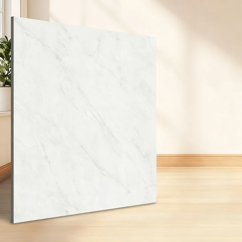 Selbstklebender PVC-Bodenbelag mit Fliesenoptik