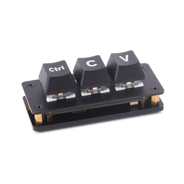 Programmierbare Mini-Tastatur, 3 Tasten
