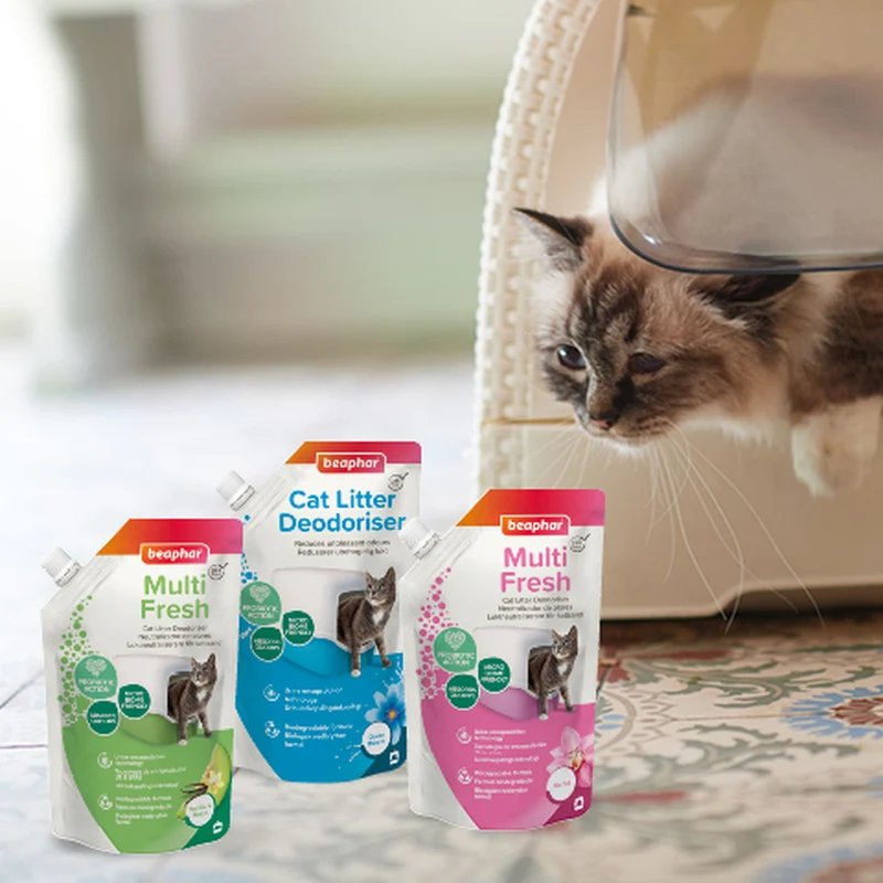 Beaphar Multi Fresh Vanilla & Melon Scent Cat Litter Deodoriser 400G