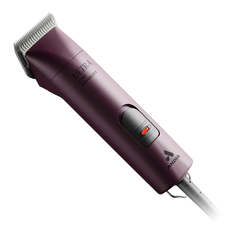 Andis UltraEdge AGC Super 2-Speed Brushless Detachable Blade Clipper for Dogs & Cats Burgundy