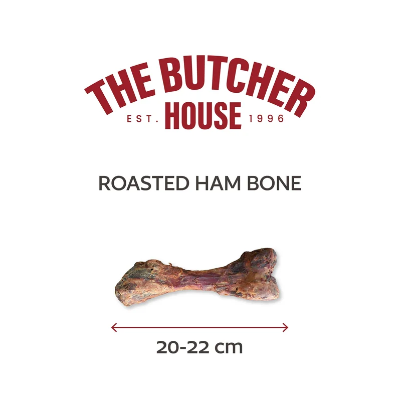 Hobbitalf Air-Dried Roasted Ham Bone Dog Chew Treats 1PC