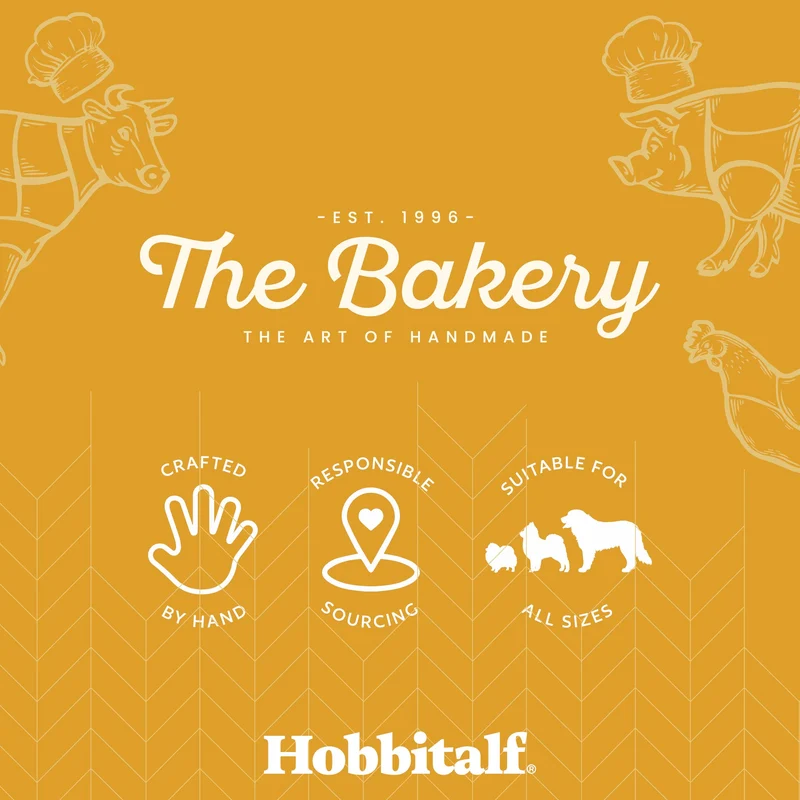 Hobbitalf Air-Dried Dog Sticks Dog Chew Treats 300G